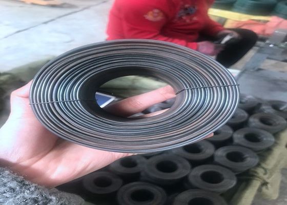 O PVC revestiu 2000pcs o fio de empacotamento do ferro do círculo 1.2kg 1.3kg